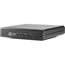 HP 600 G1 마이크로 데스크톱 컴퓨터 울트라 스몰 타이니 PC 인텔 코어 i34160T 4GB 램 500GB HDD WiFi USB 3.0 Win 10 Pro 갱신 - i34160