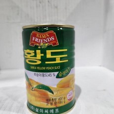 황도 슬라이스 삼아 실온 400g
