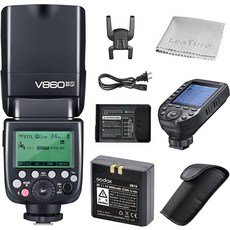  GODOX Ving V860II-STTL 스트로보와 XPro-S 트리거 세트 2.4G 무선 GN60 HSS1/8000s 리튬 이온 배터리 Sony 소니 DSLR 지원 