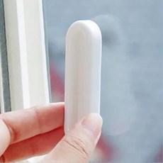 베란다 접착식 안전 창문손잡이 4P 4개 애견안전문 유아안전가드, 단일상품