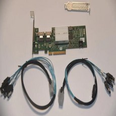 델H200 IT 모드 SATA SAS SAS2008 HBA 컨트롤러 RAID 6Gbps PCIe x8 LSI 9211-8i M1015 ZFS FreeNAS + 2 x, 한개옵션0, 1개