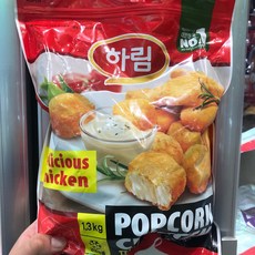 하림 팝콘치킨 1.3kg, 옵션없음