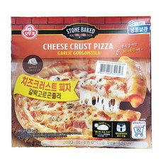 코스트코 빅마켓 오뚜기 갈릭 고르곤졸라 치즈 크러스트 피자 460G X 3 [아이스박스], 3개