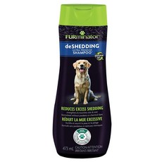 FURminator 울트라 프리미엄 디쉐딩 샴푸 강아지용 과도한 털 빠짐 감소 473.2ml(16온스), 16 oz, 1개