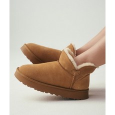 [솔트앤초콜릿] SALT AND CHOCOLATE SAC 플랫폼 양털부츠 로우 412346017 (2.7cm/2colors)