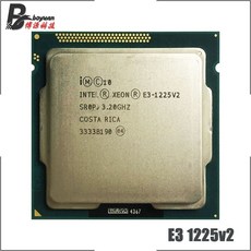 Intel Xeon E31225 v2 E3 1225v2 1225 3.2 GHz 쿼드 코어 스레드 CPU 프로세서 8M 77W LGA 1155
