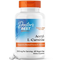 닥터스베스트 아세틸 L-카르니틴 500mg 캡슐 60정, 1개