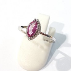 핑크토파즈반지