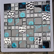 유리모자이크타일은색