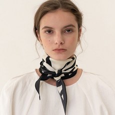 킨더살몬 EENTIAL Silk 100% Scarf 01131249 - 킨더살몬