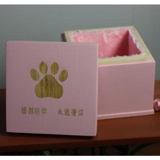 강아지유골함 납골당제사상 원목 애완동물 사망 장례용품 유골함 캣 도그 작은관 유골통
