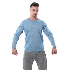 DEYAN 방검복 티셔츠블루 긴팔, 1개