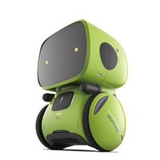 로봇 인텔리전트 드 베일 콘 Control táctil para niños juguetes interactivos tipo más nuevo con Control de voz, 베르데
