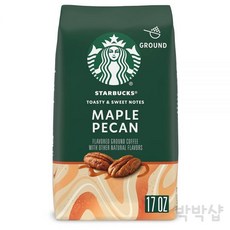 Starbucks 그라운드 커피 메이플 피칸 1백 140019, 메이플피칸, 1) 메이플 피칸 - 17 Ounce (Pack of, 1개, 482g, 없음