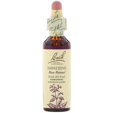 [미국직배송] Bach 오리지널 꽃 요법 봉선화 20ml(0.7fl oz), 1개, 상세내용참조