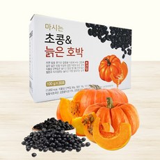 초산정 초콩&늙은호박 30팩/초콩단백질/식이섬유/발효식초/전통식초, 30포, 100g