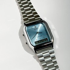 CASIO 카시오 AQ-230A-2A1MQY 클래식 손목시계 아이스 블루