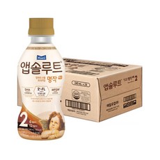 앱솔루트 명작 액상 2FL 분유 2단계 니플 미포함, 200ml, 24개