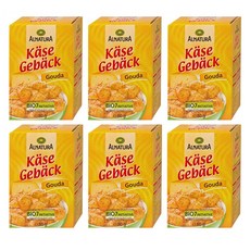 알나투라 비스킷 치즈 고다 오가닉 80g x6개 Alnatura biscuits, 6개