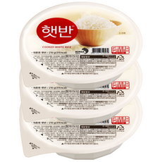 햇반, 200g, 3개