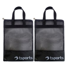 TS-CP 메쉬 수영가방 2P, 블랙