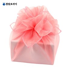 청담보자기 크리스탈 보자기 소형 55cm, 핑크, 5개