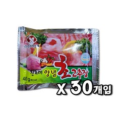 진조미 초고추장 40gX30개, 40g, 30개