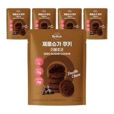 EAT'S Better 無糖餅乾 雙倍巧克力口味, 40g, 5個
