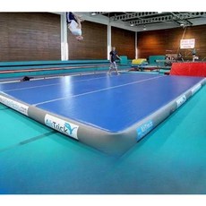 태권도 에어매트 충격흡수 체육관 쿠션 덤블링 체조 구르기, 1개, 그레이 1.5x2x0.2m