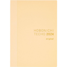 HOBONICHI 호보니치 테쵸 2024 다이어리 오리지널 A6 영문판 월요일시작