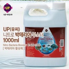 UP 니트로 박테리아 활성제 1000ml 수족관 어항 구피 열대어 물고기 물갈이약