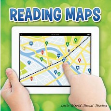 (영문도서) Reading Maps Paperback, Rourke Educational Media, English, 9781621698098