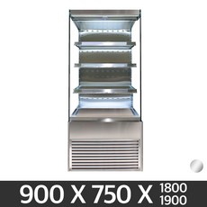 스탠드 오픈 음료 선반 쇼케이스 스텐 일반/런치 900, 단일상품