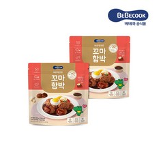 베베쿡 바르게 만든 꼬마함박, 35g, 2개 - 베베쿡장조림