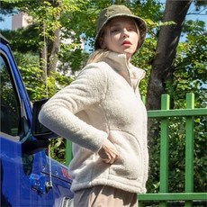 뒤란 플러피 후리스 웜 풀집업 재킷 DTF1W-5059