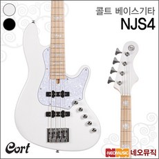 콜트 콜트베이스기타H Cort NJS4 (BK/WHT) / NJS 4 +풀옵션, 콜트 NJS4/BK, 콜트 NJS4/BK, 1개