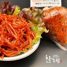 찬통령 어채 무침 300gX4개 = 1.2kg 국내 제조 가공, 단일상품