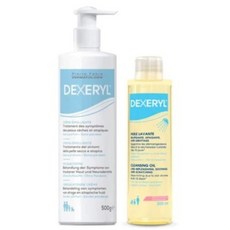 덱세릴 MD 모이스처라이징 크림 500ml 클렌징 오일 200ml