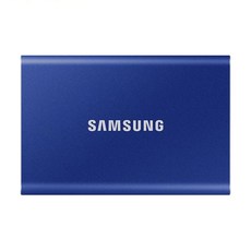 삼성전자 T7 USB 3.2 포터블 외장 SSD, 2TB, 블루