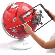 PlayShifu(App 기반)에 의한 Orboot Mars - Planet Mars Research용 대화형 AR Globe Boys &amp; Girls용 우주 어드벤처 교육, 단일옵션
