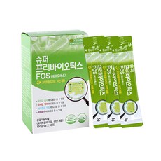 하루웰빙 슈퍼 프리바이오틱스 FOS 6개 유산균먹이 프락토 갈락토 올리고당, 150g