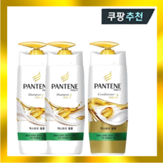 팬틴 엑스트라볼륨 샴푸 500ml 2개+린스 1개 세트, 2개