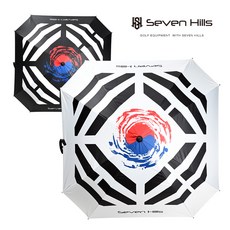세븐힐스 태극기 사각 골프우산 /대형우산/ 대량구매시 로고가능, 화이트, 선택완료, 1개