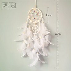 Dec.31 342번 소녀 하트 망사 풍령 수제 DIY 재료 포센계 망사 걸이 생일선물Z, 2_풍채 와 재능 이 당대 제일이다. - 하 얀 송등