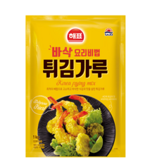 해표 바삭 요리비법 튀김가루(1kg), 1개, 1kg