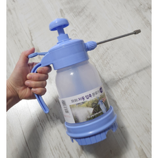 삼정크린마스터 파워 자동 압축 분무기 1.2L, 3개, 혼합색(하늘색)