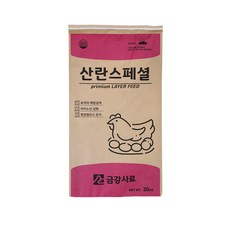  금강사료 산란스페셜 사료 산란 닭모이 산란닭 20kg 