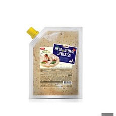 로젠치즈 바질토마토 크림치즈 1kg, 1개
