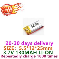 태양열 장난감 네비게이터 모델 55225 폴리머 리튬 배터리 30mah 3.7V 블루투스 헤드셋 착용 시계 5C 확대, 한개옵션1, 1개