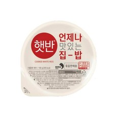 햇반 백미밥, 190g, 16개